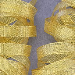 Glitter Metallic Ribbon&nbsp;OCOR-T001-15mm-JC