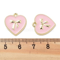 Rack Plating Alloy Enamel Pendants&nbsp;X-PALLOY-F311-09G