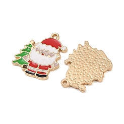 Christmas Alloy Enamel Pendants&nbsp;ENAM-I081-01KCG-08