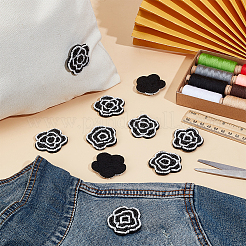 10Pcs Flower Cloth Ornament Accessories&nbsp;DIY-GA0009-21