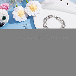 Alloy Enamel Pendant Locking Stitch Markers&nbsp;HJEW-AB00144