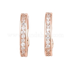 925 Sterling Silver Twister Clasps&nbsp;STER-E056-026RG-A