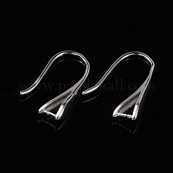 Anti-Tarnish Rhodium Plated 925 Sterling Silver Earring Hooks&nbsp;STER-K168-116P
