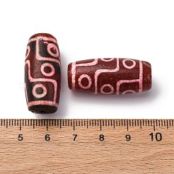 Tibetan Style dZi Beads&nbsp;TDZI-NH0001-E07-06F