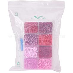 8/0 Round Glass Seed Beads&nbsp;SEED-PH0006-3mm-05