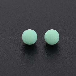 Opaque Acrylic Beads&nbsp;PAB702Y-B01-06