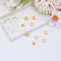24Pcs Brass Ear Nuts&nbsp;KK-ME0003-65G