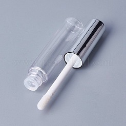 5ml PET Plastic DIY Empty Lip Glaze Containers&nbsp;LS-MRMJ-WH0030-01-5ml
