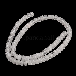 Natural Quartz Crystal Beads Strands&nbsp;GG-CBA792A-A01-4x7mm