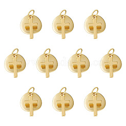 10Pcs Brass Pendants&nbsp;PALLOY-TAC0270