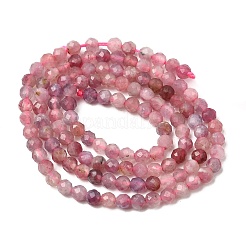 Natural Pink Tourmaline Beads Strands&nbsp;G-N342-33B