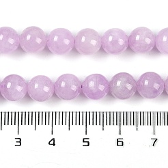 Natural Kunzite Beads Strands&nbsp;G-K285-01-8mm
