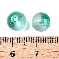 Frosted Baking Paint Glass Beads&nbsp;X1-DGLA-N005-8mm-09