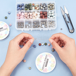 DIY Stretch Bracelets Making Kits&nbsp;DIY-SC0013-73