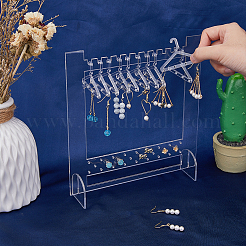 1 Set Transparent Acrylic Earring Hanging Display Stands&nbsp;EDIS-FH0001-07