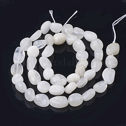 Natural Rainbow Moonstone Beads Strands&nbsp;G-Q961-27