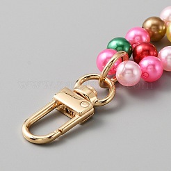 ABS Plastic Imitation Pearl Beaded Chain Bag Handle&nbsp;FIND-WH0111-158A