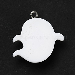 Halloween Opaque Resin Pendants&nbsp;RESI-D055-104P