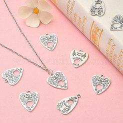 30Pcs 3 Styles Tibetan Style Alloy Pendants&nbsp;TIBEP-CJ0003-12