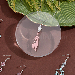 2Pcs Transparent Acrylic Display Decorations&nbsp;DJEW-CN0001-51