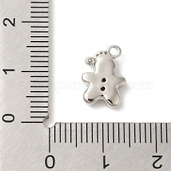 Brass Micro Pave Cubic Zirconia Charms&nbsp;KK-P278-10P
