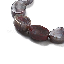 Natural Dyed & Heated Indian Agate Beads Strands&nbsp;G-P559-B27-01