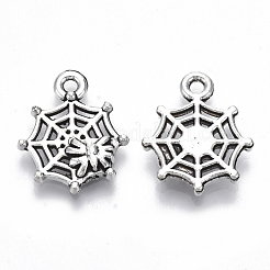 Tibetan Style Alloy Pendants&nbsp;TIBE-N010-12AS-RS