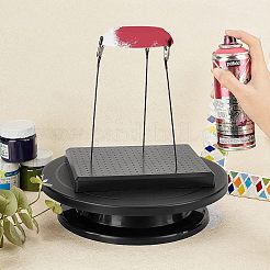SUPERFINDING Plastic Painting Stand Base&nbsp;DIY-FH0002-42