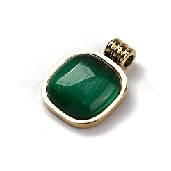 Real 14K Gold Plated 304 Stainless Steel Pendants&nbsp;STAS-R005-01G-01