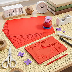 Rectangle Cardstock Paper&nbsp;OFST-WH0004-184D