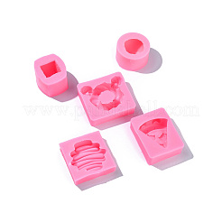5Pcs 5 Styles DIY Silicone Molds&nbsp;DIY-CJ0002-52