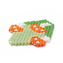 Handmade Loom Pattern MIYUKI Seed Beads&nbsp;PALLOY-MZ00061