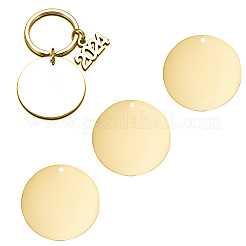 50Pcs Brass Stamping Blank Tag Pendants&nbsp;KK-WR0001-21