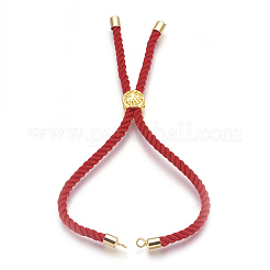 Cotton Cord Bracelet Making&nbsp;KK-F758-03-G