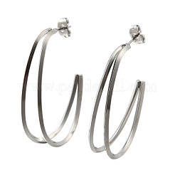 304 Stainless Steel Stud Earrings&nbsp;EJEW-F361-22P