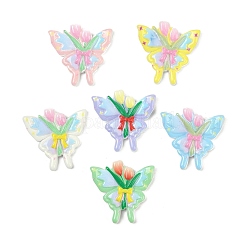 Opaque Resin Enamel Cabochons&nbsp;CRES-D308-03