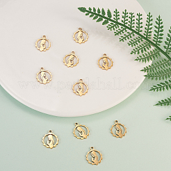 304 Stainless Steel Pendants&nbsp;LS-STAS-CJC0001-01G