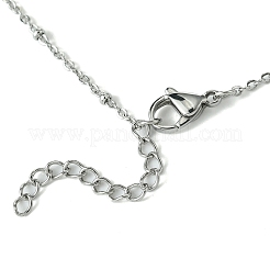 Electroplated Natural Quartz Crystal Prism Pendant Necklaces&nbsp;NJEW-JN05029-02
