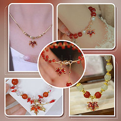 8Pcs Brass Cubic Zirconia Pendants&nbsp;KK-BBC0005-78