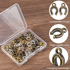 100Pcs Tibetan Style Alloy Pendants&nbsp;FIND-SC0023-11A