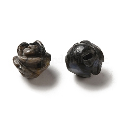 Natural Glaucophane Carved Flower Scattered Beads&nbsp;G-O156-B-30