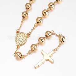 201 Stainless Steel Necklaces&nbsp;X-NJEW-K063-03G