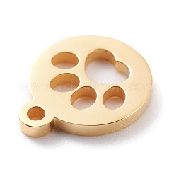 Ion Plating(IP) 304 Stainless Steel Charms&nbsp;STAS-Y002-06G