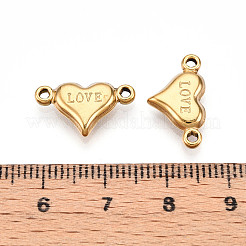 304 Stainless Steel Connector Charms&nbsp;STAS-N109-70G
