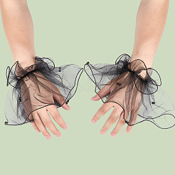 Gauze Lace Oversleeves for Women&nbsp;AJEW-WH20018-125B