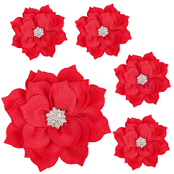 Polyester & Rhinestones Ornament Accessories&nbsp;DIY-WH20063-015B