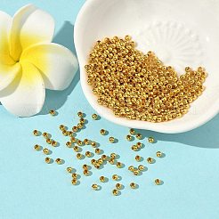 Brass Round Spacer Beads&nbsp;J0K2D012