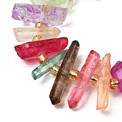 Natural Quartz Crystal Beads Strands&nbsp;G-F800-C15