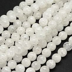 Natural Crackle Quartz Beads Strands&nbsp;X-G-N0007-10mm-11