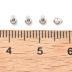 SHEGRACE Brass Crimp Beads&nbsp;XGRPCH339-188P